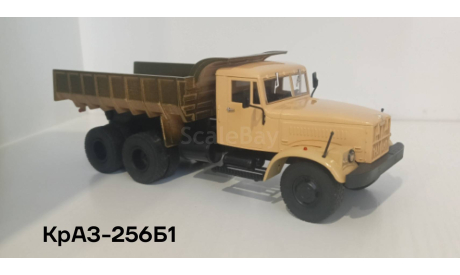 КрАЗ-256 Б1 самосвал, масштабная модель, Автоистория (АИСТ), scale43