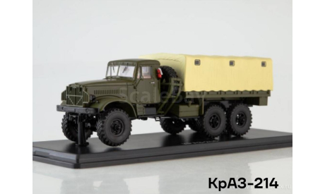 Краз-214, масштабная модель, Start Scale Models (SSM), scale43