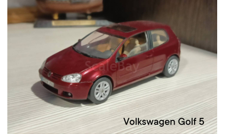 Volkswagen golf 5, масштабная модель, scale43