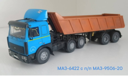 МАЗ-6422 с самосвальным полуприцепом МАЗ-9506-20