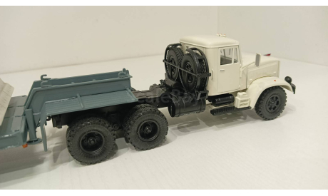 КрАЗ-258Б1с п/п ЧМЗАП-5523 (ДЗ-109Б), масштабная модель, scale43