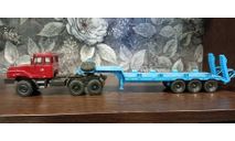 Урал 4420-48 с тралом, масштабная модель, ByVolk, scale43