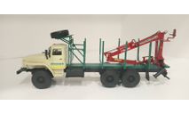 Урал-4320-0911 лесовоз, масштабная модель, scale43