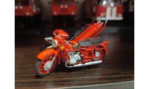 Днепр 157-П с коляской 1/43, масштабная модель мотоцикла, scale43