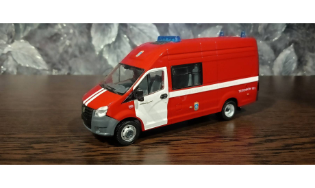 ГАЗель A32R32 пожарный, масштабная модель, Наш Автопром, 1:43, 1/43
