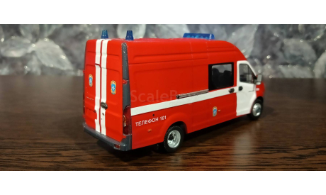 ГАЗель A32R32 пожарный, масштабная модель, Наш Автопром, 1:43, 1/43