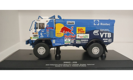 Камаз-4326 ралли N505, масштабная модель, scale43