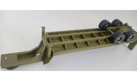 полуприцеп-трал ЧМЗАП, масштабная модель, scale43