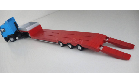 МАЗ-5440 с п/п трал, масштабная модель, scale43