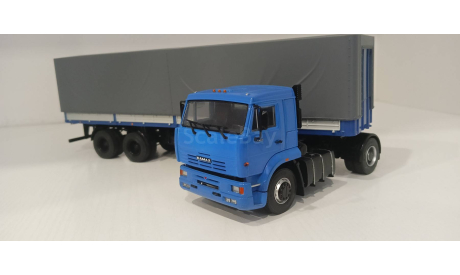 Камаз-5460 с п/п маз-93971, масштабная модель, ПАО КАМАЗ, 1:43, 1/43