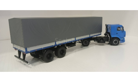 Камаз-5460 с п/п маз-93971, масштабная модель, ПАО КАМАЗ, 1:43, 1/43