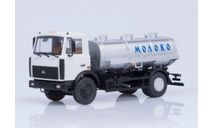 МАЗ-5337 АЦИП-7, 7 Молоко, масштабная модель, Автоистория (АИСТ), scale43