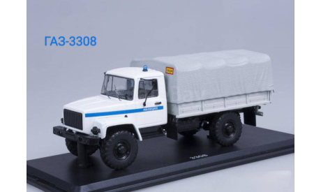 Газ-3308 милиция, масштабная модель, Start Scale Models (SSM), 1:43, 1/43