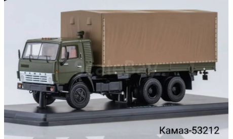 КАМАЗ-53212, масштабная модель, Start Scale Models (SSM), 1:43, 1/43