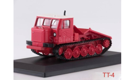 ТТ-4, масштабная модель трактора, Hachette, scale43