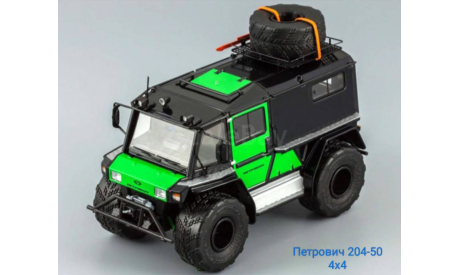 Петрович 204-50 4х4, масштабная модель, DiP Models, scale43