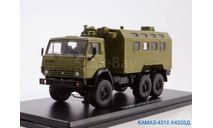 КАМАЗ-4310 К4320Д, масштабная модель, Start Scale Models (SSM), scale43