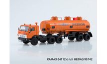 КАМАЗ-54112 с полуприцепом НЕФАЗ-96742, масштабная модель, Start Scale Models (SSM), 1:43, 1/43