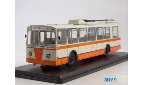 ЗИУ-9, г. Хабаровск, маршрут №1, масштабная модель, Start Scale Models (SSM), scale43
