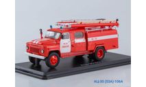 АЦ-30 (53А)-106А, ПЧ-10 Спасское, масштабная модель, Start Scale Models (SSM), scale43, ГАЗ