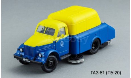 ГАЗ-51А (ПУ-20), масштабная модель, DiP Models, scale43