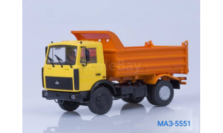 МАЗ-5551, масштабная модель, Автоистория (АИСТ), 1:43, 1/43