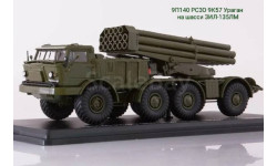 9П140 РСЗО 9К57 Ураган на шасси ЗИЛ-135ЛМ