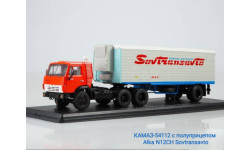 КАМАЗ-54112 с полуприцепом Alka N12CH Sovtransavto