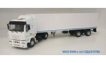 МАЗ-5440 с полуприцепом ОДАЗ-9786, масштабная модель, Start Scale Models (SSM), scale43