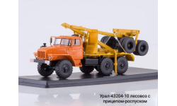 Урал-43204-10 лесовоз с прицепом-роспуском