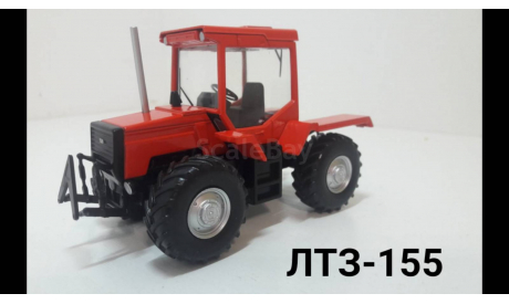 ЛТЗ-155, масштабная модель трактора, Hachette, 1:43, 1/43