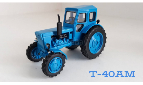 Т-40АМ, масштабная модель трактора, Hachette, scale43