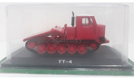 ТТ-4, масштабная модель трактора, Hachette, 1:43, 1/43