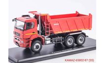 Камаз-65802-87 (S5), масштабная модель, Start Scale Models (SSM), scale43