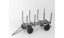 Прицеп сортиментовоз МАЗ-8926-020, масштабная модель, MAX-MODELS, 1:43, 1/43