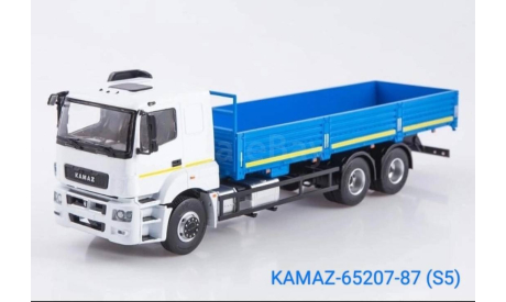 KAMAZ-65207-87 (S5), масштабная модель, КамАЗ, Автоистория (АИСТ), 1:43, 1/43