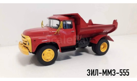 Зил-ммз-555, масштабная модель, Автоистория (АИСТ), scale43