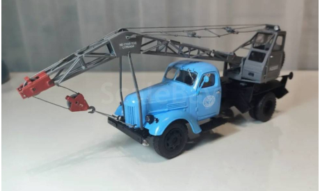 Автокран ЛАЗ-690, масштабная модель, scale43, ЗиС