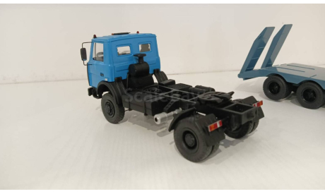 МАЗ-5434 (4х4) с п/п трал, масштабная модель, scale43