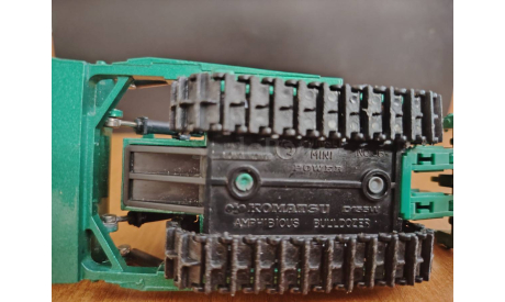 Подводный бульдозер,Komatsu D 155 W, редкая масштабная модель, scale64