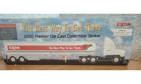 MACK 2000 с цистерной в ливрее EXXON., редкая масштабная модель, 1:43, 1/43