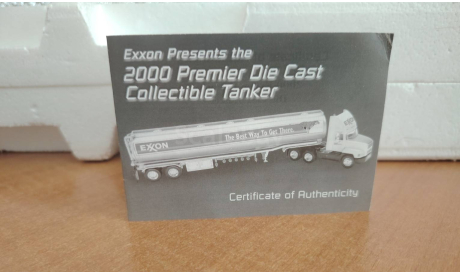 MACK 2000 с цистерной в ливрее EXXON., редкая масштабная модель, 1:43, 1/43
