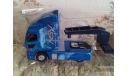 Тягач HINO +Diamond pet DK-5109  низкопольный трал, редкая масштабная модель, Agatsuma, scale43