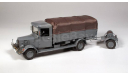 Губских Анатолий Иванович Mercedes-Benz L2750, Cable Truck, Wehrmacht 1942, масштабная модель, scale43