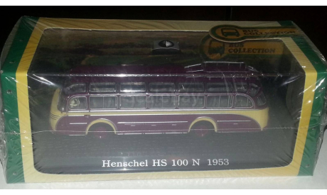 Автобус Henschel HS 100 N 1953, масштабная модель, 1:72, 1/72