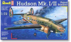 сборная модель самолета  Hudson Mk. I/II Patrol Bomber от Revell 04838