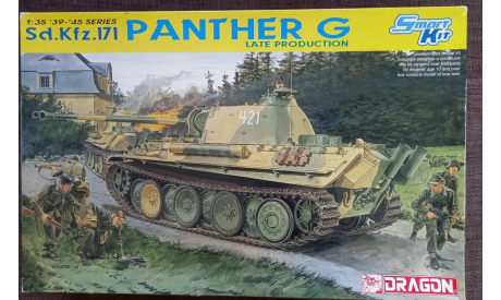Sd.Kfz.171 Panther G Late, Dragon 6268 в 1:35, сборные модели бронетехники, танков, бтт, 1:43, 1/43