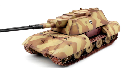 Модель танка E-100 8.8 cm Flakzwilling от Amusing hobby в 1:35, масштабные модели бронетехники, scale35