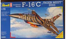 модель самолёта Martin F-16C ’Tiger Meet’ 2003 от Revell (артикул 04669) в 1:72., сборные модели авиации, Revell (модели), scale72