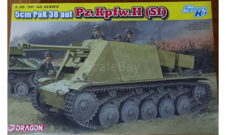 Сборная модель САУ 5cm PaK38 L/60 auf Fgst.Pz.II Dragon 1:35 6721, сборные модели бронетехники, танков, бтт, scale35